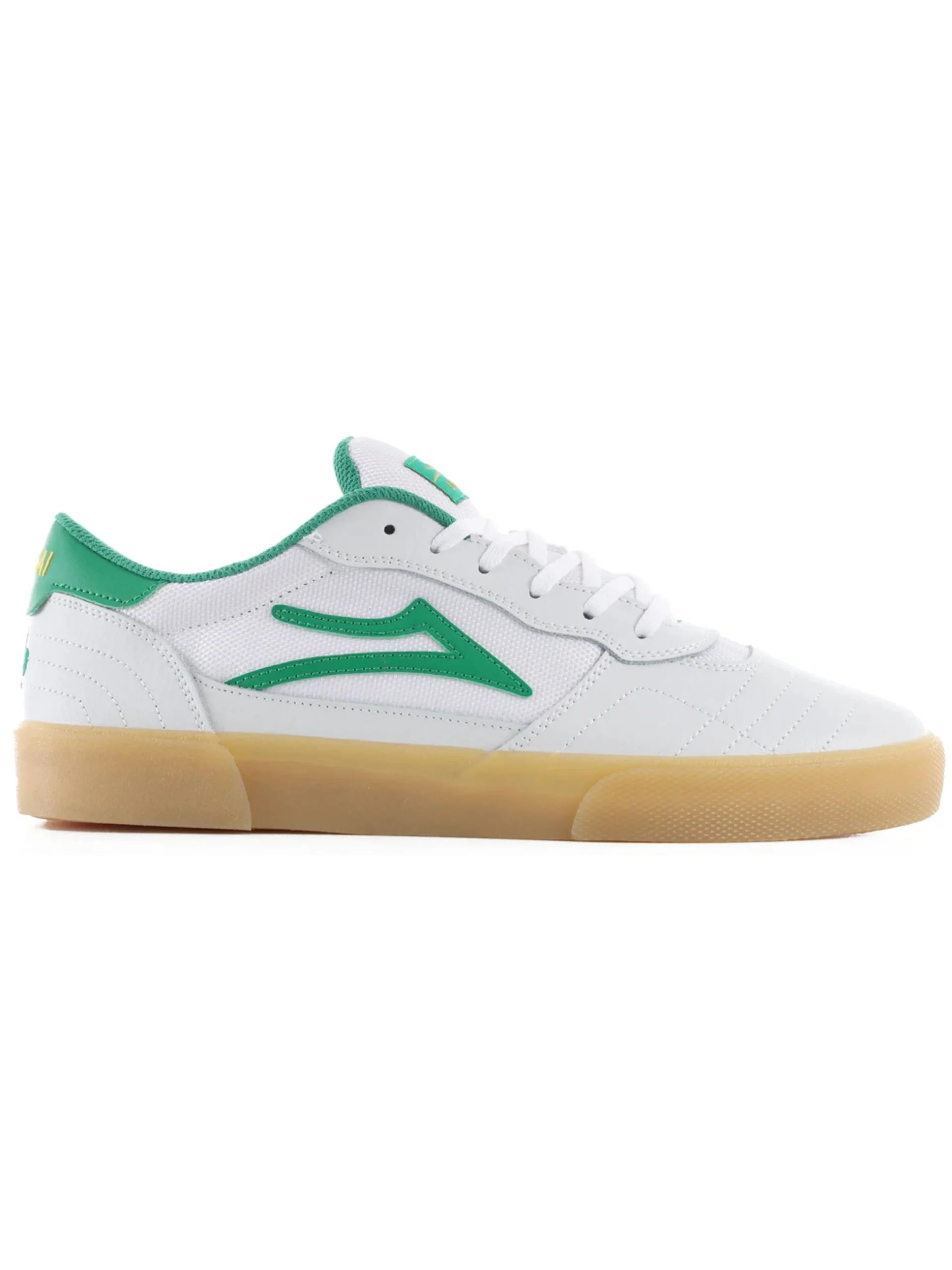 Zapatillas Lakai Cambridge - White / Green Leather