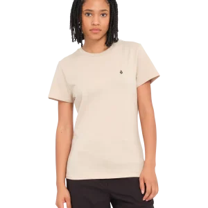 Camiseta de chica Volcom Stone Blanks Tee - Light Khaki